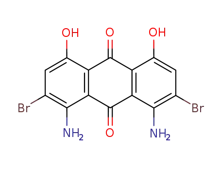 1,8-디아미노-2,7-디브로모-4,5-디히드록시안트라퀴논