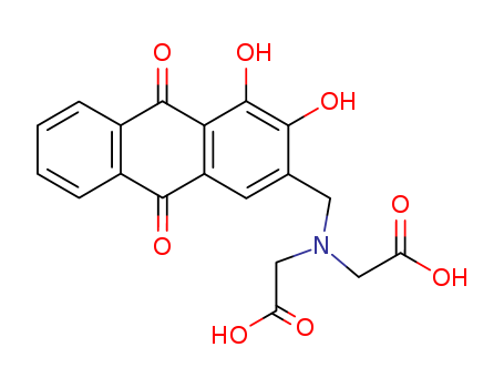Glycine,N-(carboxymethyl)-N-[(9,10-dihydro-3,4-dihydroxy-9,10-dioxo-2-anthracenyl)methyl]-