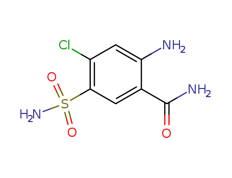 2-AMINO-4-CHLORO-5-SULPHAMOYLBENZAMIDE