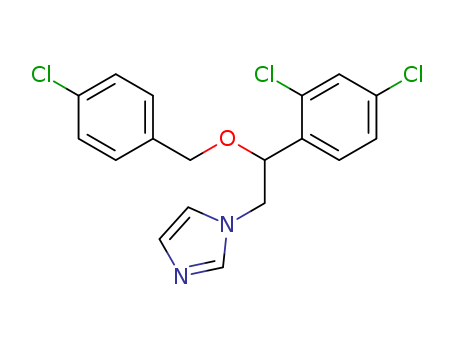 1H-Imidazole,1-[2-[(4-chlorophenyl)methoxy]-2-(2,4-dichlorophenyl)ethyl]-