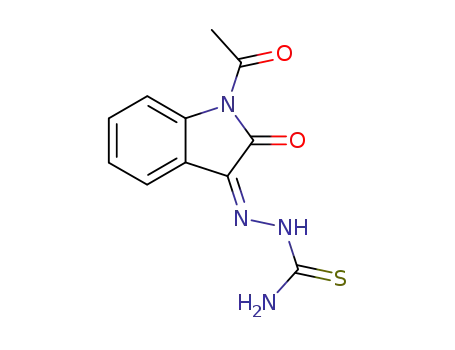 Z-3-thiosemicarbazone of 1-acetylisatin