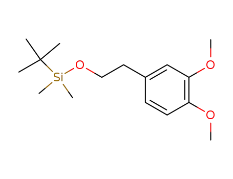1,2-dimethoxy-4-(2-tert-butyldimethylsiloxyethyl)benzene