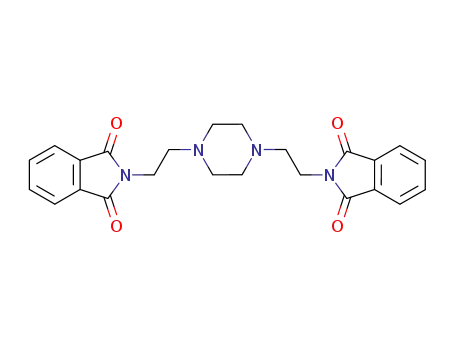 Molecular Structure of 20541-87-1 (N,N'-bis(2-phthalimidoethyl)piperazine)