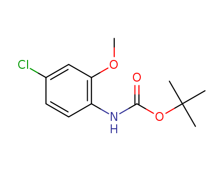 TERT-BUTYL 4-CHLORO-2-METHOXYPHENYLCARBAMATE