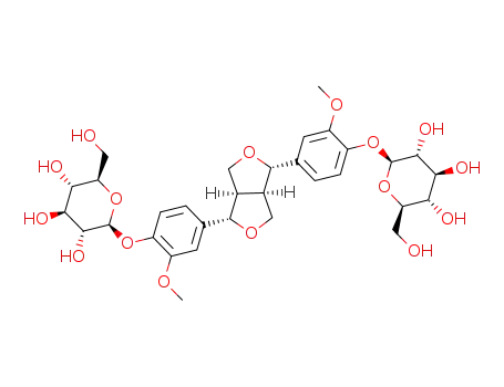 Molecular Structure of 63902-38-5 (PINORESINOL DIGLUCOSIDE(P)(PLEASE CALL))