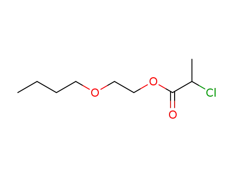 Propanoic acid, 2-chloro-, 2-butoxyethyl ester