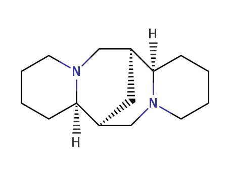 7,14-Methano-2H,6H-dipyrido[1,2-a:1',2'-e][1,5]diazocine,dodecahydro-, (7S,7aR,14S,14aR)- cas  446-95-7