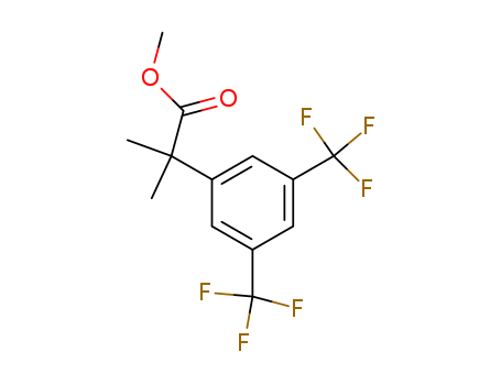 methyl 2-(3,5-bis(trifluoromethyl)phenyl)-2-methylpropanoate