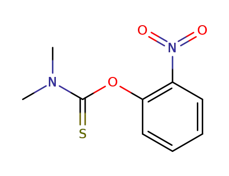 Molecular Structure of 833-20-5 (O-(2-nitrophenyl) dimethylcarbamothioate)