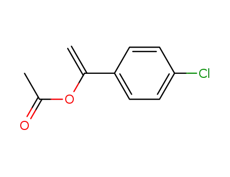 Benzenemethanol, 4-chloro-a-methylene-, acetate