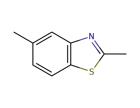 Molecular Structure of 95-26-1 (2,5-DIMETHYLBENZOTHIAZOLE)
