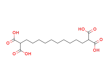 Molecular Structure of 68025-28-5 (dodecane-1,1,12,12-tetracarboxylic acid)