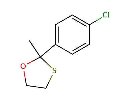 1,3-Oxathiolane, 2-(4-chlorophenyl)-2-methyl-
