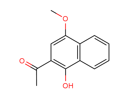 1-(1-HYDROXY-4-METHOXY-NAPHTHALEN-2-YL)-ETHANONE