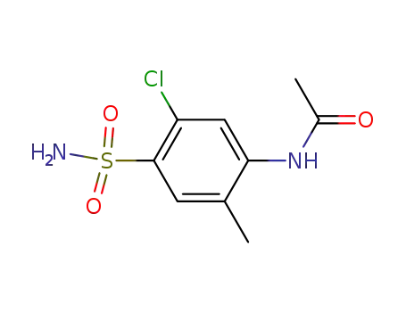 N-[4-(아미노술포닐)-5-클로로-2-메틸페닐]아세타미드
