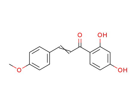 2-Propen-1-one, 1-(2,4-dihydroxyphenyl)-3-(4-methoxyphenyl)-, (2E)-