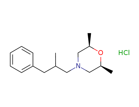 (2R,6S)-REL-2,6-DIMETHYL-4-(2-METHYL-3-PHENYLPROPYL)MORPHOLINE HYDROCHLORIDE
