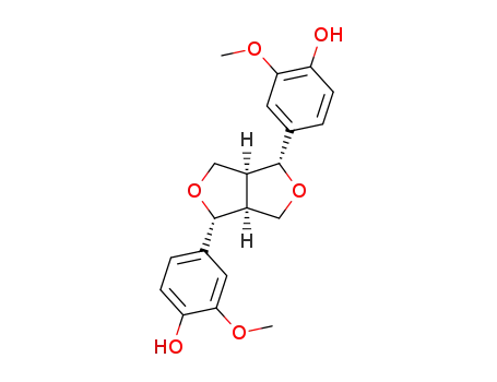 (-)-Pinoresinol 4-O-glucoside