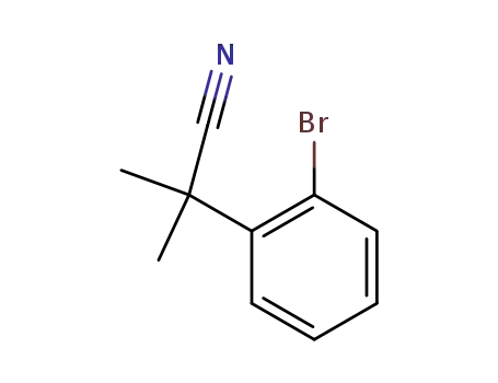 2-(2-Bromophenyl)-2-methylpropanenitrile