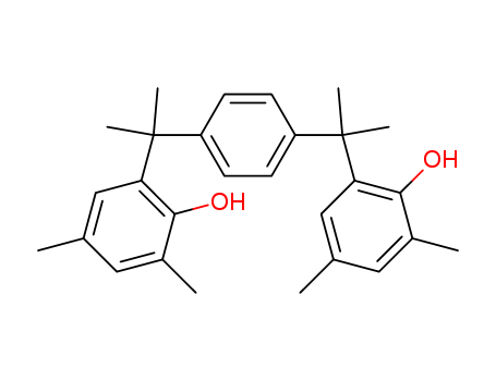 Phenol,2,2'-[1,4-phenylenebis(1-methylethylidene)]bis[4,6-dimethyl- (9CI)