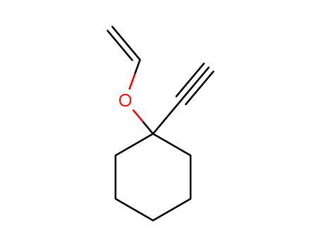 Molecular Structure of 1356339-86-0 (1-ethynyl-1-(vinyloxy)cyclohexane)