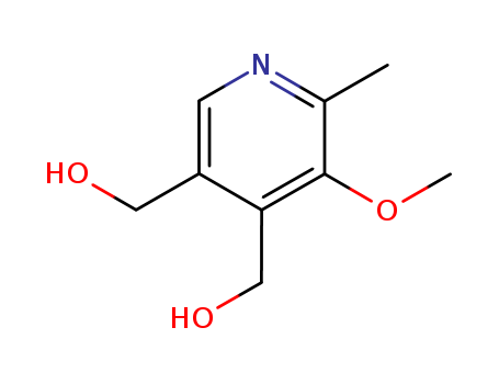3,4-Pyridinedimethanol, 5-methoxy-6-methyl-
