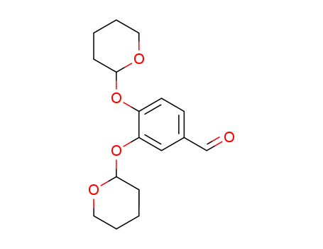 Benzaldehyde, 3,4-bis[(tetrahydro-2H-pyran-2-yl)oxy]-