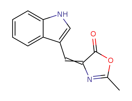 4-(1'H-indol-3'-ylmethylene)-2-methyl-5(4H)oxazolone