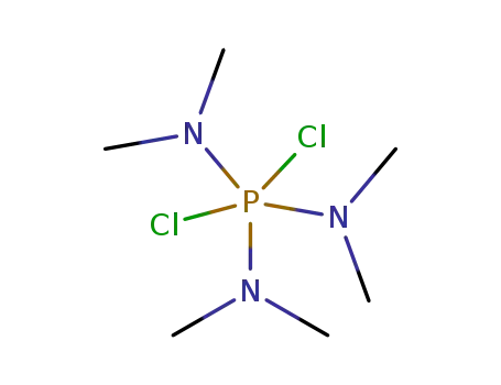 Molecular Structure of 16490-49-6 (Phosphoranetriamine, 1,1-dichloro-N,N,N',N',N'',N''-hexamethyl-)