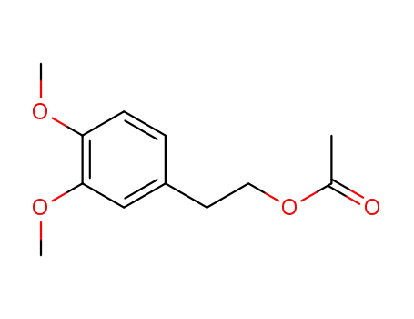 Molecular Structure of 14617-41-5 (2-(3,4-dimethoxyphenyl)ethyl acetate)