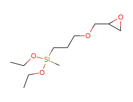 Molecular Structure of 2897-60-1 ((3-Glycidoxypropyl)methyldiethoxysilane)