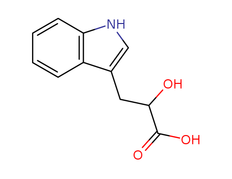 1H-Indole-3-propanoic acid, a-hydroxy-, (±)-