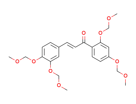 2-Propen-1-one,
1-[2,4-bis(methoxymethoxy)phenyl]-3-[3,4-bis(methoxymethoxy)phenyl]-,
(E)-