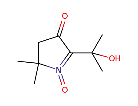 2-(1-hydroxy-1-methylethyl)-5,5-dimethyl-4,5-dihydro-3H-pyrrol-3-one 1-oxide