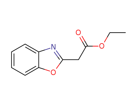 Molecular Structure of 16105-44-5 (2-Benzoxazoleacetic acid, ethyl ester)