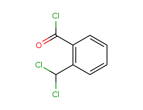 Molecular Structure of 78273-62-8 (2-(dichloromethyl)benzoyl chloride)