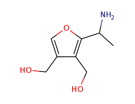 3,4-Furandimethanol,2-(1-aminoethyl)-