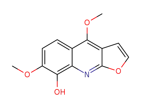 Furo[2,3-b]quinolin-8-ol, 4,7-dimethoxy-