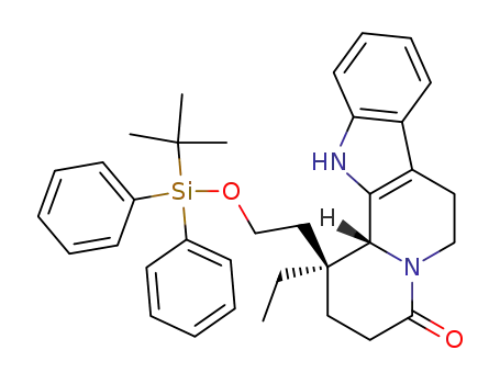 (1S,12bR)-1-ethyl-1-(2-tert-butyldiphenylsilyloxyethyl)-4-oxo-2,3,6,7,12,12b-hexahydro-1H-indolo[2,3-a]quinolizine