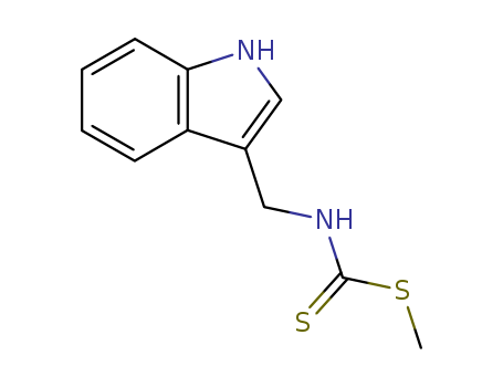 Carbamodithioic acid,N-(1H-indol-3-ylmethyl)-, methyl ester