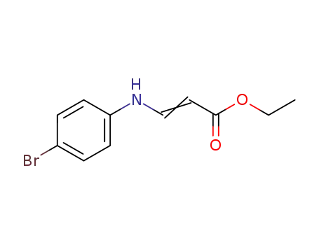 ethyl 3-(4-bromoanilino)propenoate
