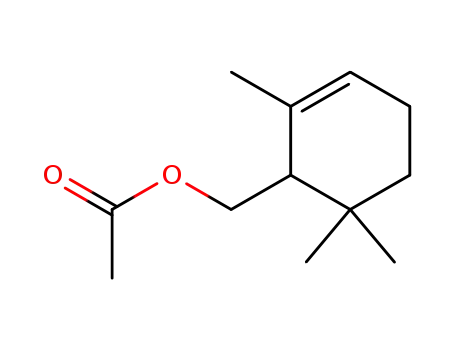 Molecular Structure of 69842-11-1 (Cyclogeranylacetate)