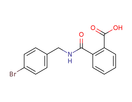 Molecular Structure of 858011-63-9 (<i>N</i>-(4-bromo-benzyl)-phthalamic acid)