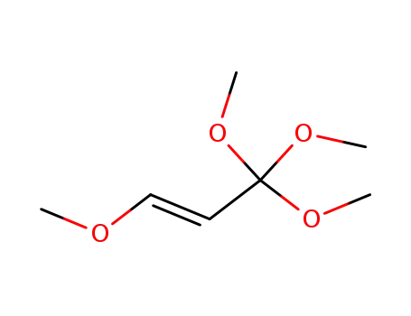 Molecular Structure of 167386-80-3 (trimethyl trans-3-methoxyorthoacrylate)