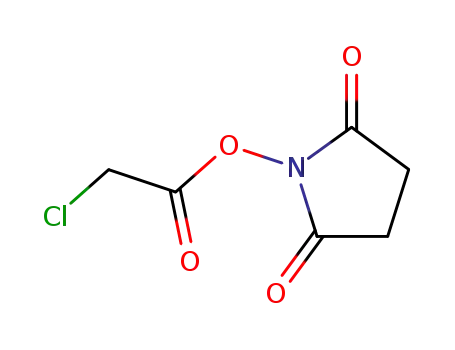 Molecular Structure of 27243-15-8 (N-SucciniMidyl 2-chloroacetate)