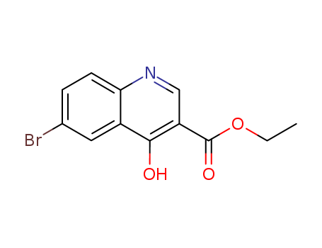 3-Quinolinecarboxylicacid, 6-bromo-4-hydroxy-, ethyl ester