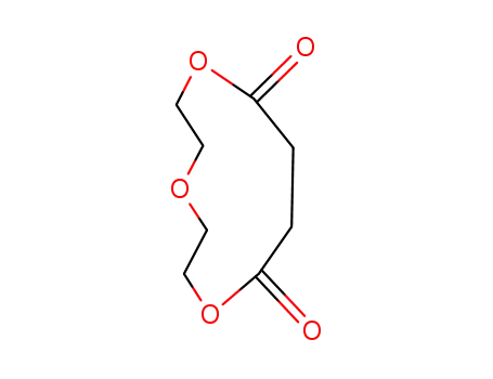 Molecular Structure of 7357-94-0 (1,4,7-Trioxacycloundecane-8,11-dione)