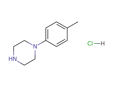 Molecular Structure of 13078-14-3 (1-(P-TOLYL)PIPERAZINE DIHYDROCHLORIDE)