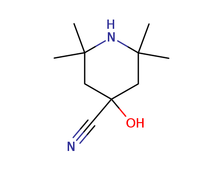4-Piperidinecarbonitrile,4-hydroxy-2,2,6,6-tetramethyl-