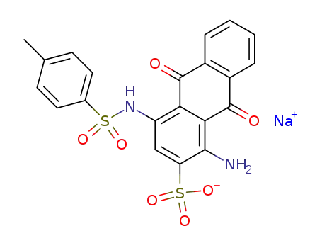 ナトリウム 1-アミノ-4-(4-メチルベンゼンスルホンアミド)-9,10-ジオキソ-9,10-ジヒドロアントラセン-2-スルホナート